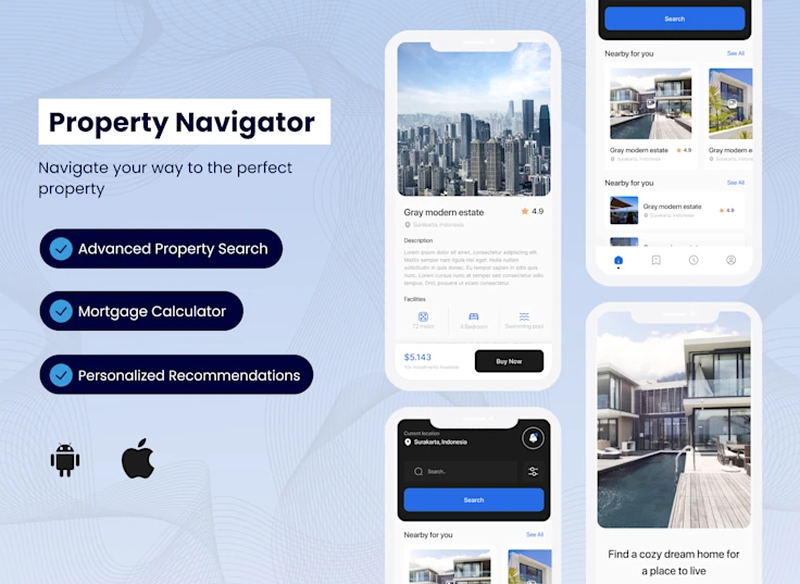 PropertyNavigator Mobile App